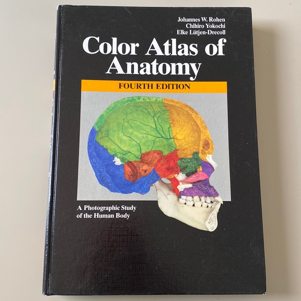 Color atlas of anatomy textbook